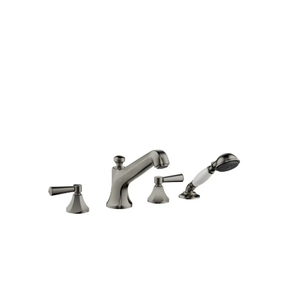 Dornbracht-MADISON-Wannen-Vierlochbatterie-Ausladung 225mm-Dark Platinum gebürstet, 27502370-99 Galeriebild 1